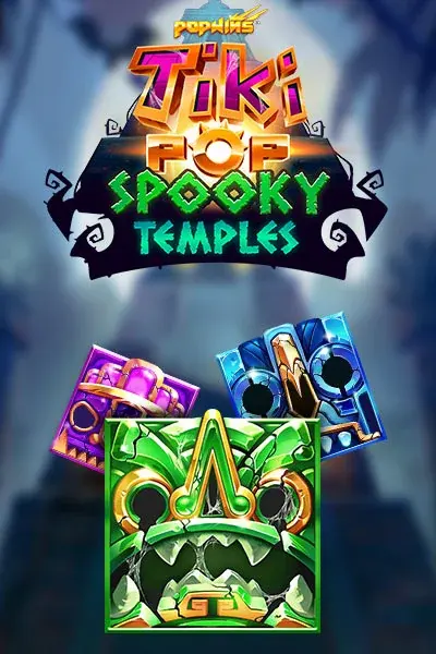 TikiPop Spooky Temples Slot — Luckycapone Casino